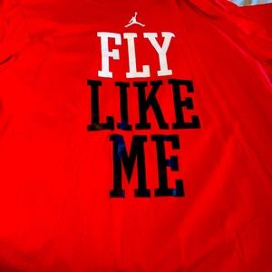 Brand new 2xl red Air Jordan T-shirt